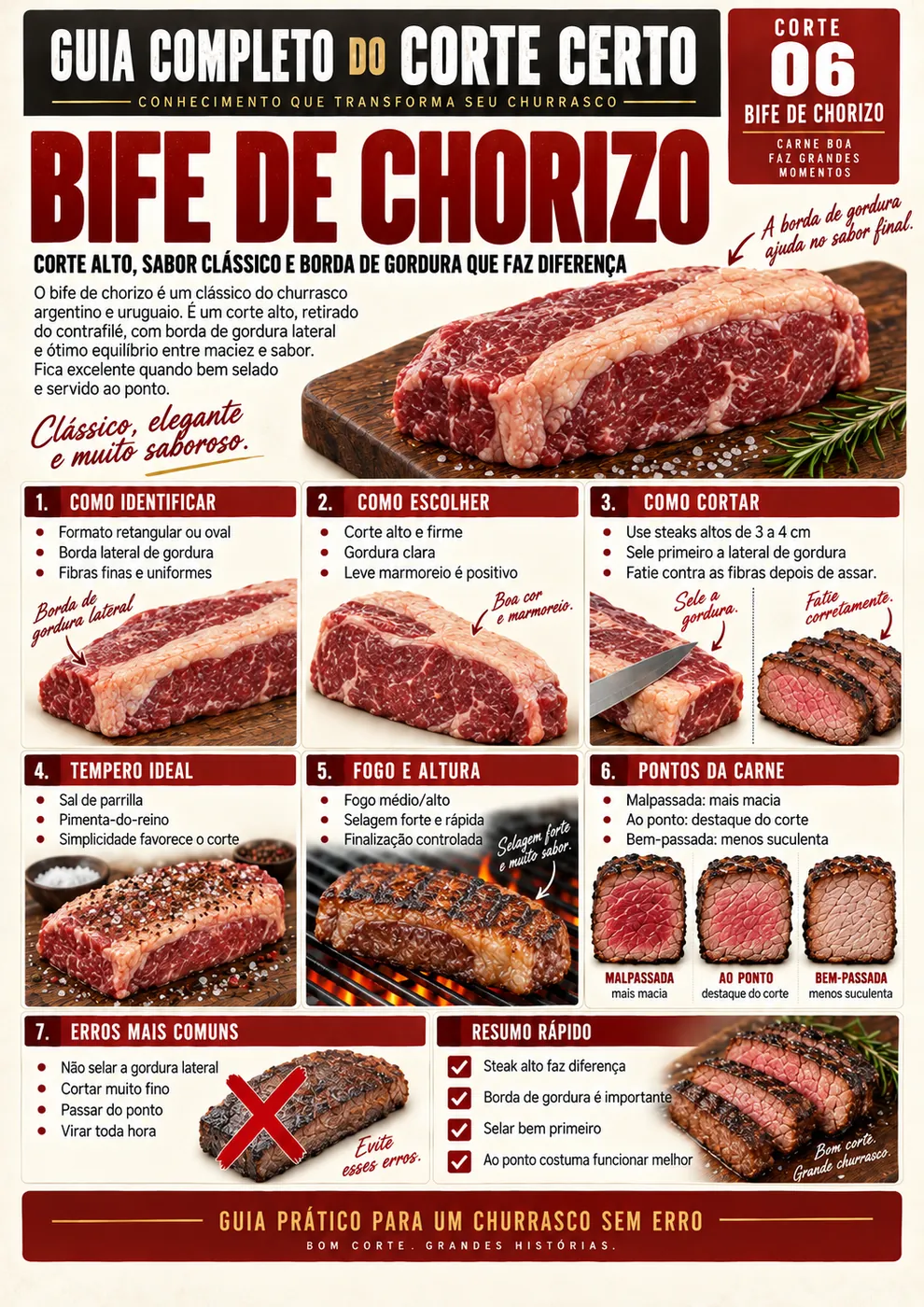 Página do guia: Bife de Chorizo