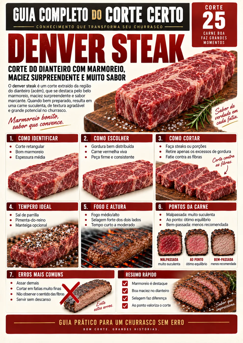 Página do guia: Denver Steak
