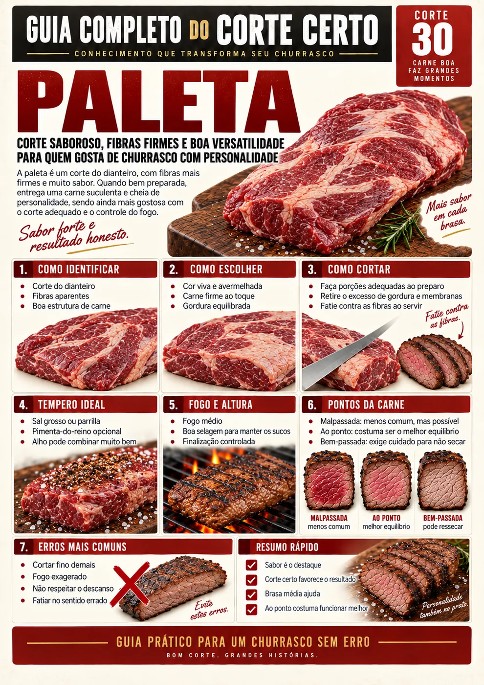 Página do guia: Paleta