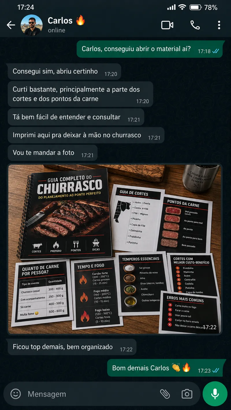 Conversa de cliente 1