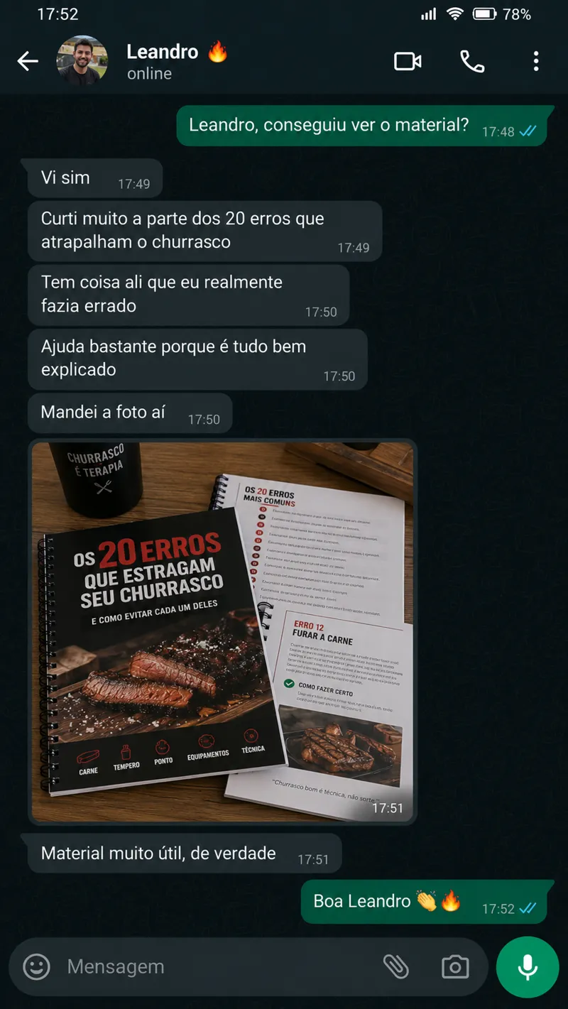 Conversa de cliente 7