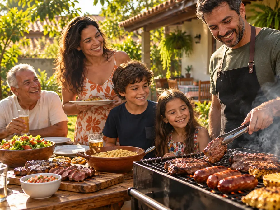Churrasco em Família