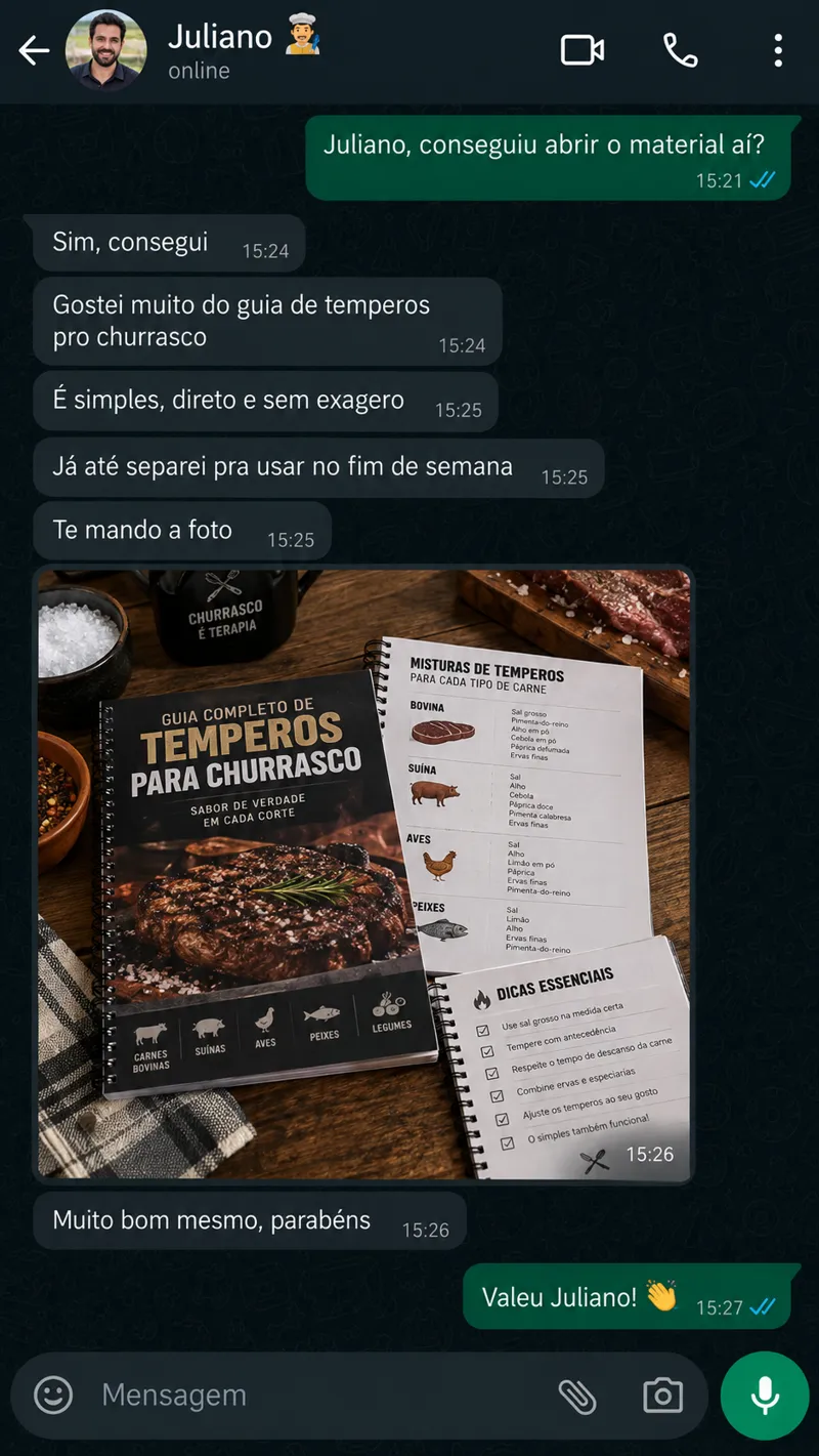 Conversa de cliente 6